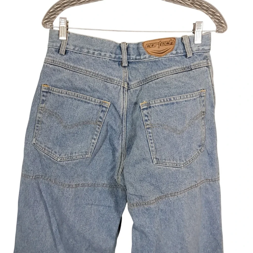 Cortech Tourmaster DSX Rider Blues Jeans Mens 32x32 Blue Denim Motorcycle Riding